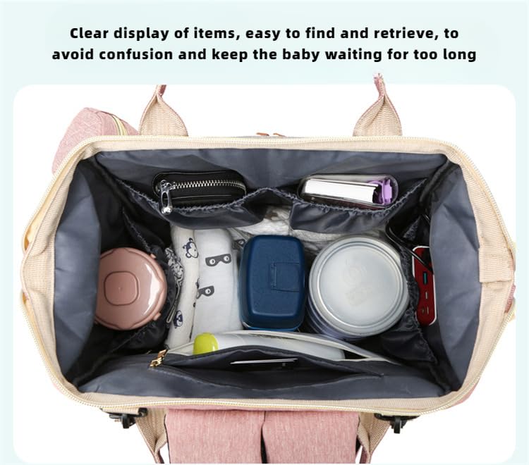 Zepingminn backpack includes USB port for convenient phone charging on the go.