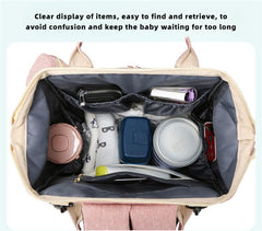 Zepingminn backpack includes USB port for convenient phone charging on the go.