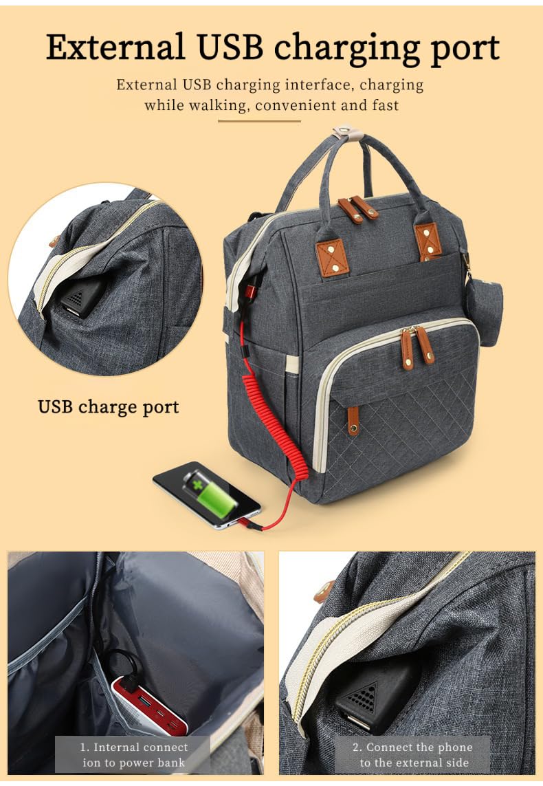 Zepingminn bag accommodates up to 16-inch laptops for travel use.