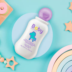 Zermat Baby Lotion creamy texture glides on without heaviness.