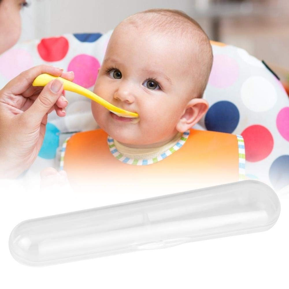 Zerodis baby silicone spoon set with soft tips designed for toddlers