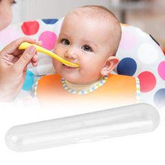 Zerodis baby silicone spoon set with soft tips designed for toddlers