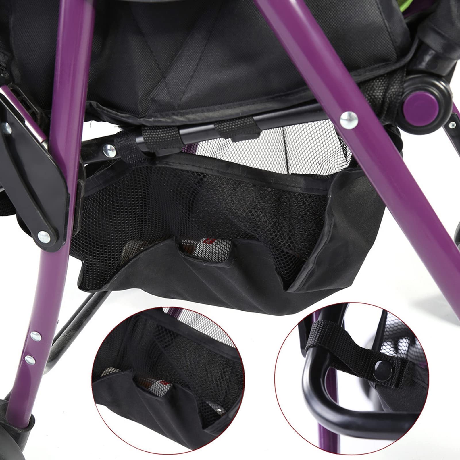 Zerodis easy clean fabric keeps the bag tidy