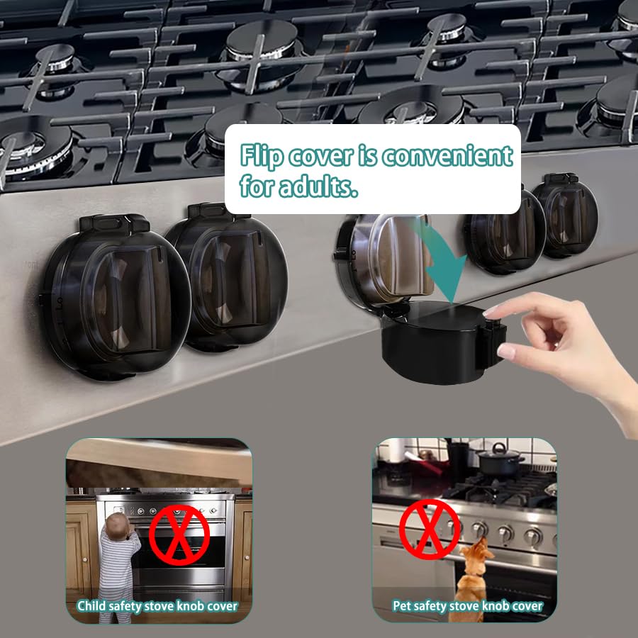 ZESHUI adhesive silicone grips prevent knob slipping for secure installation