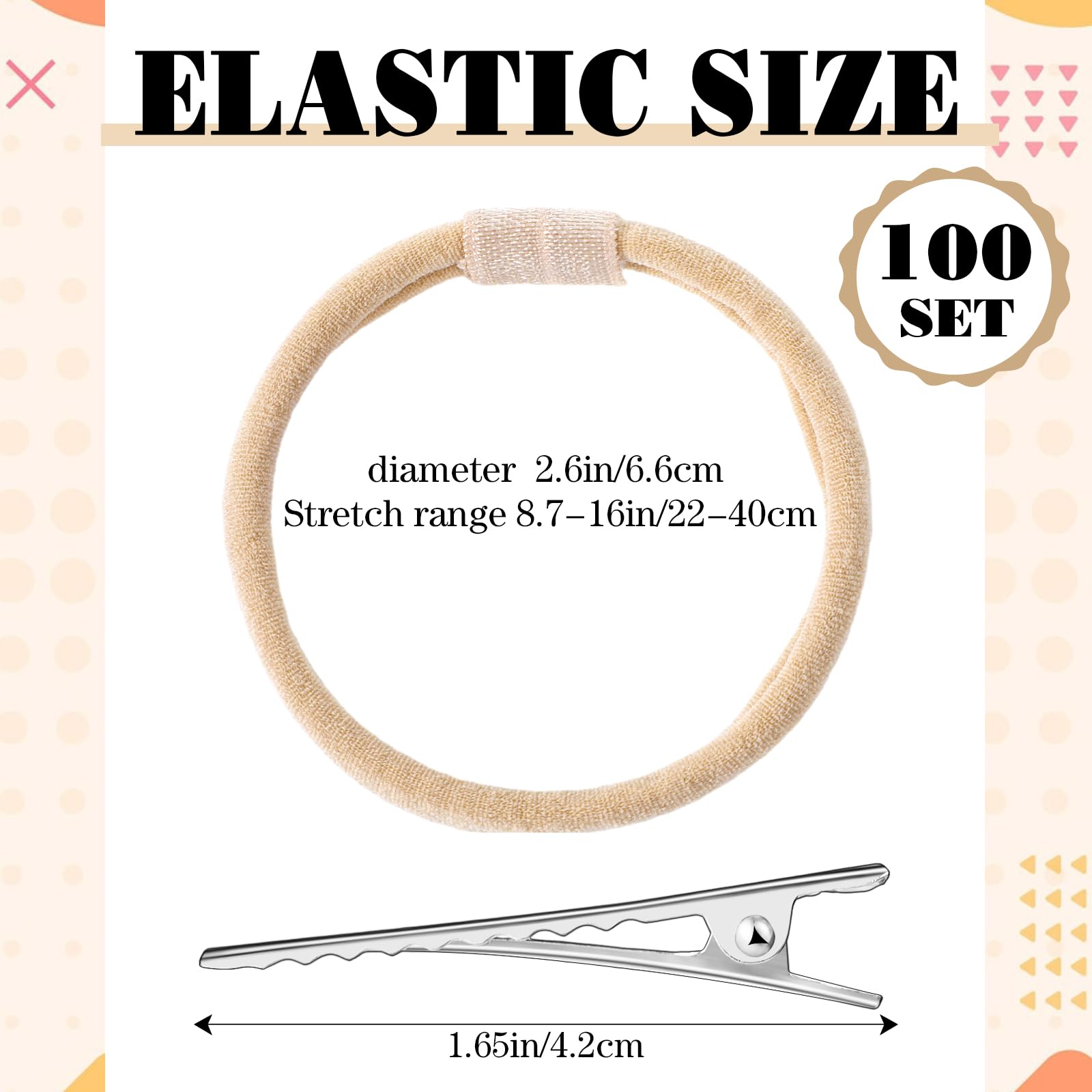 Zeyune alligator hair clips with secure grip for DIY bows.
