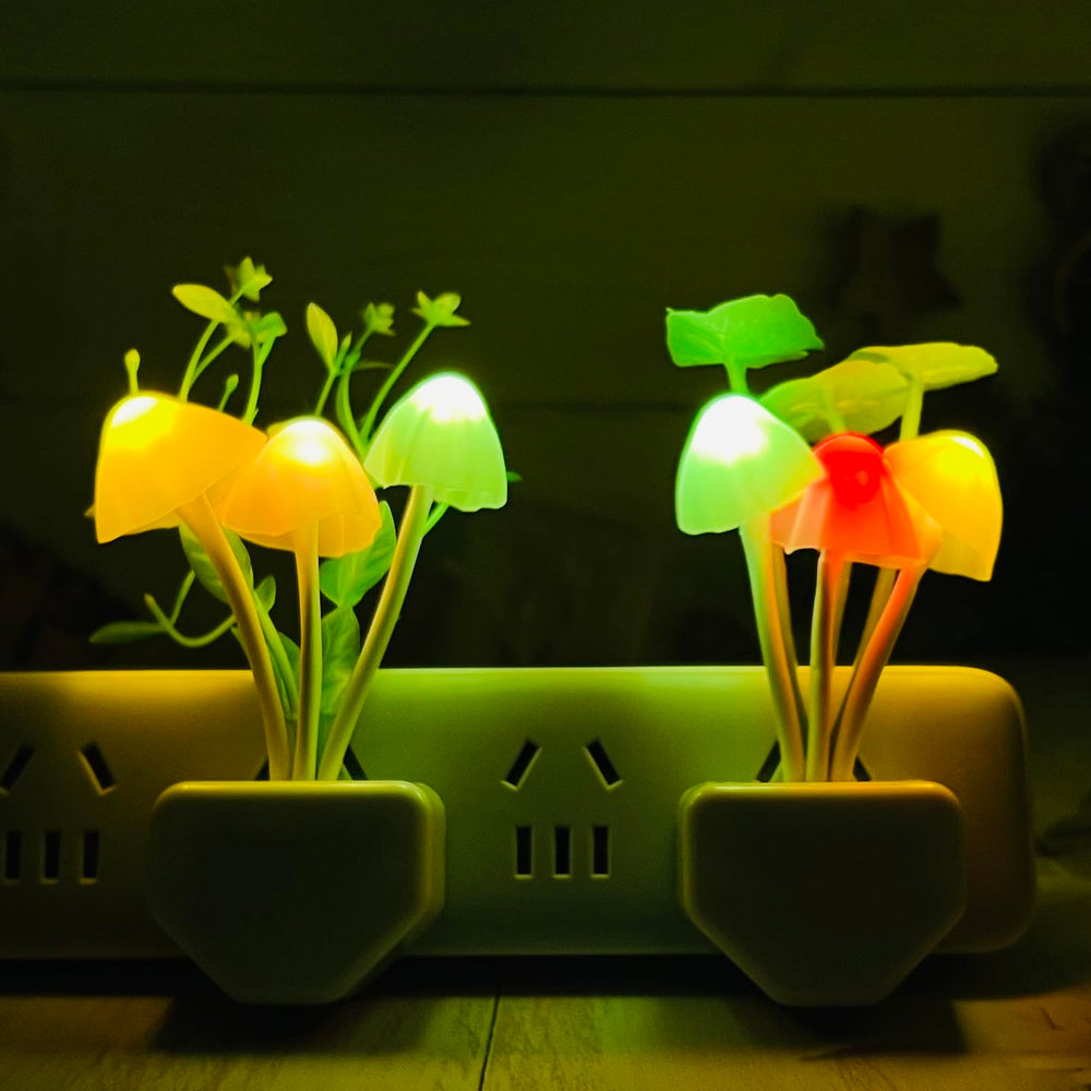 ZEZHOU bendable mushroom wire light can be positioned anywhere you need.