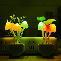 ZEZHOU bendable mushroom wire light can be positioned anywhere you need.