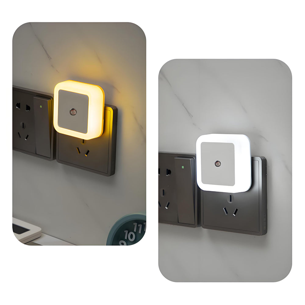 ZEZHOU dusk-to-dawn sensor light automatically switches on in darkness.