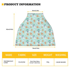 ZFRXIGN Turtle Nursing Cover offers full coverage without straps for convenient nursing.