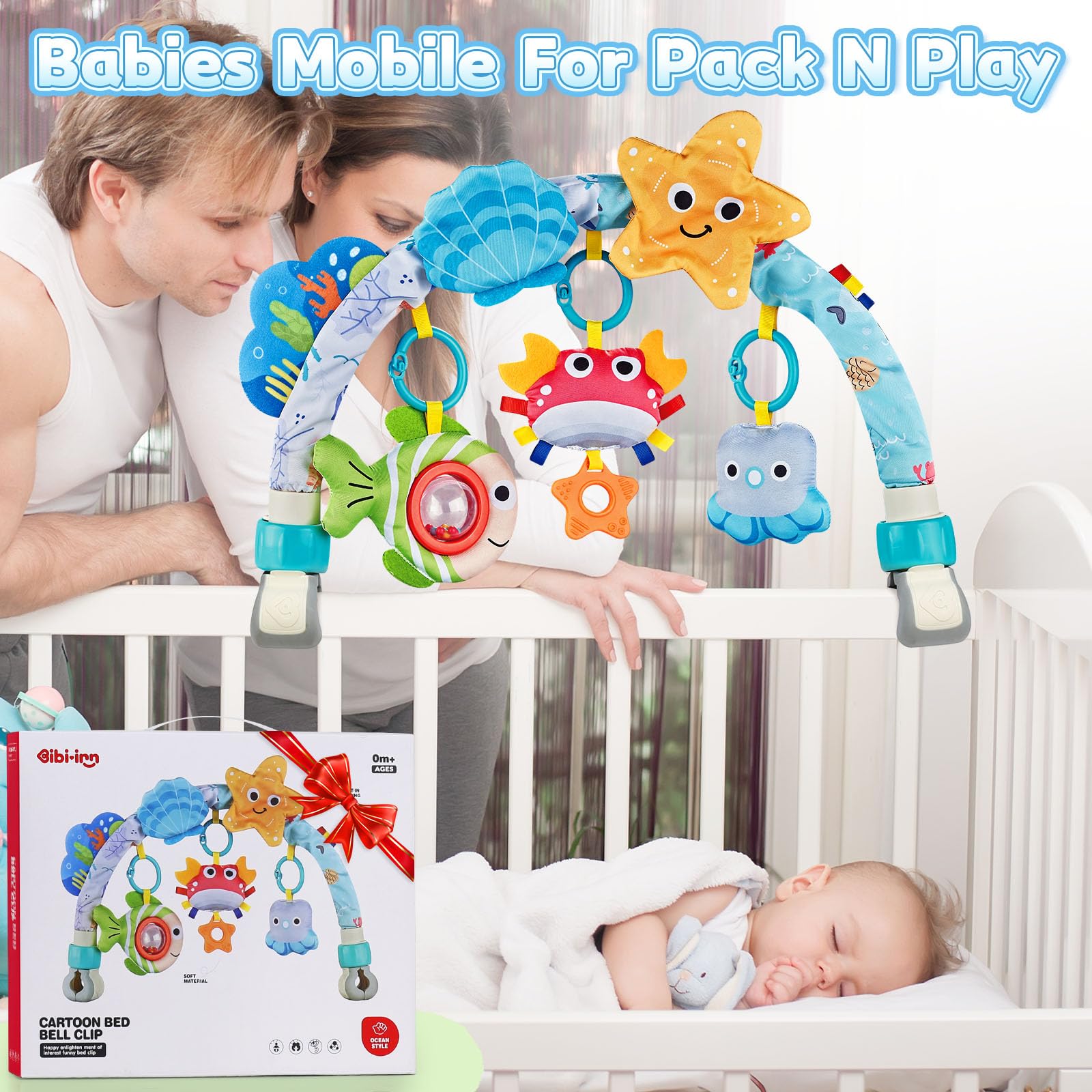 ZFSZSY newborn-friendly colors creating a cozy play and rest zone.