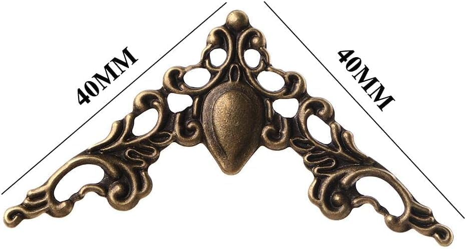 ZhangyiHot antique bronze corner protector enhances scrapbooks with durable edge protection.
