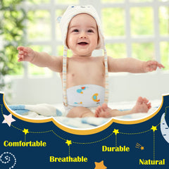 Zhanmai umbilical cord wrap in soft cotton designed for skin comfort