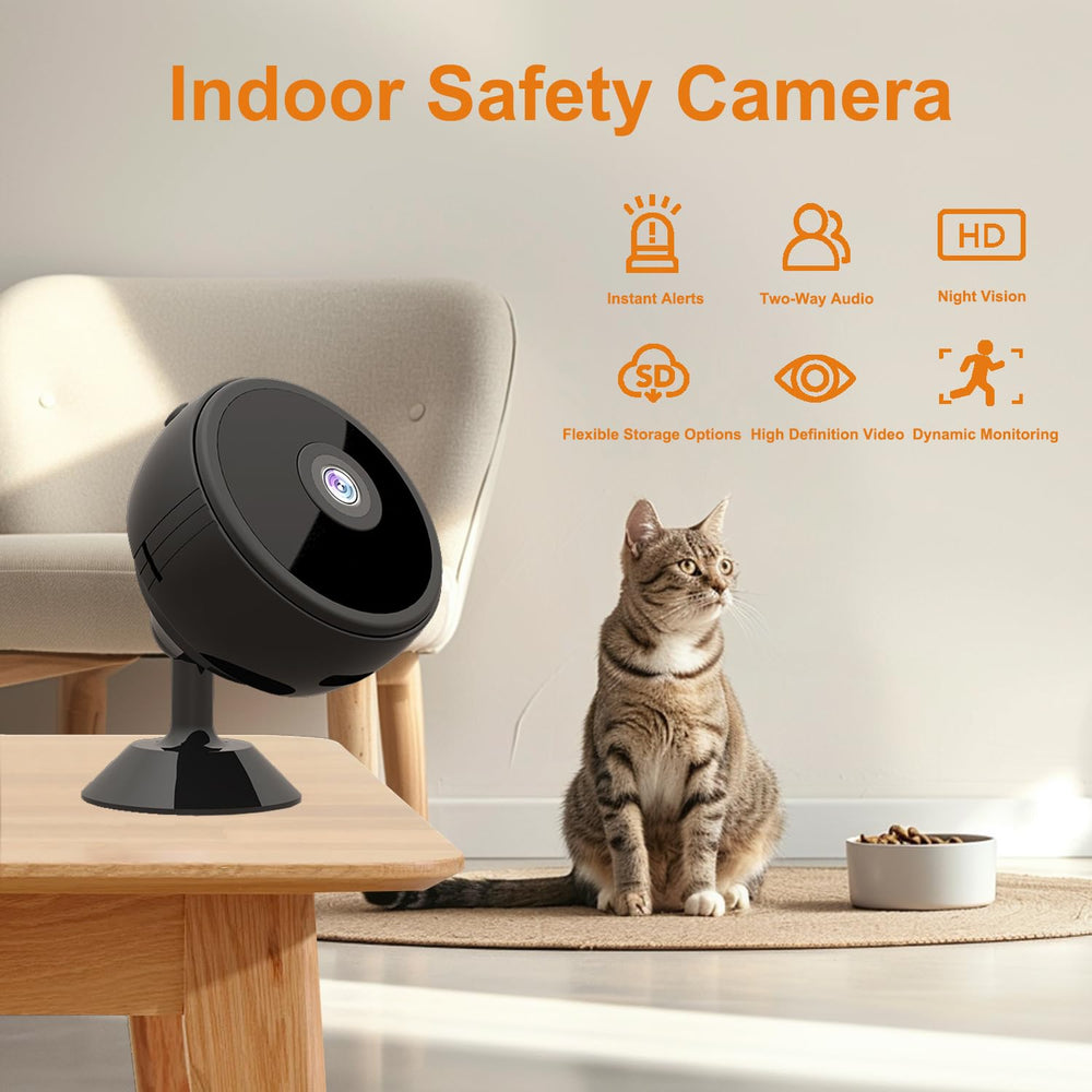 ZHENHAN mini camera pocket-size design ideal for on-the-go surveillance.