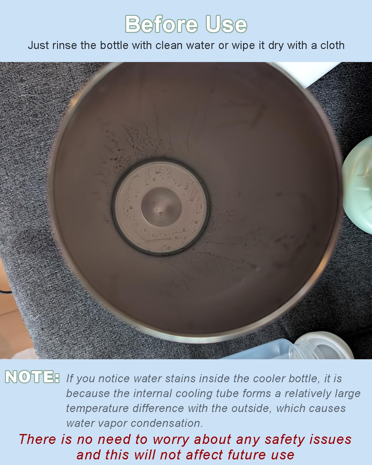 ZhiChu cooling tube pre-frozen for quick, ready-to-use cooling.