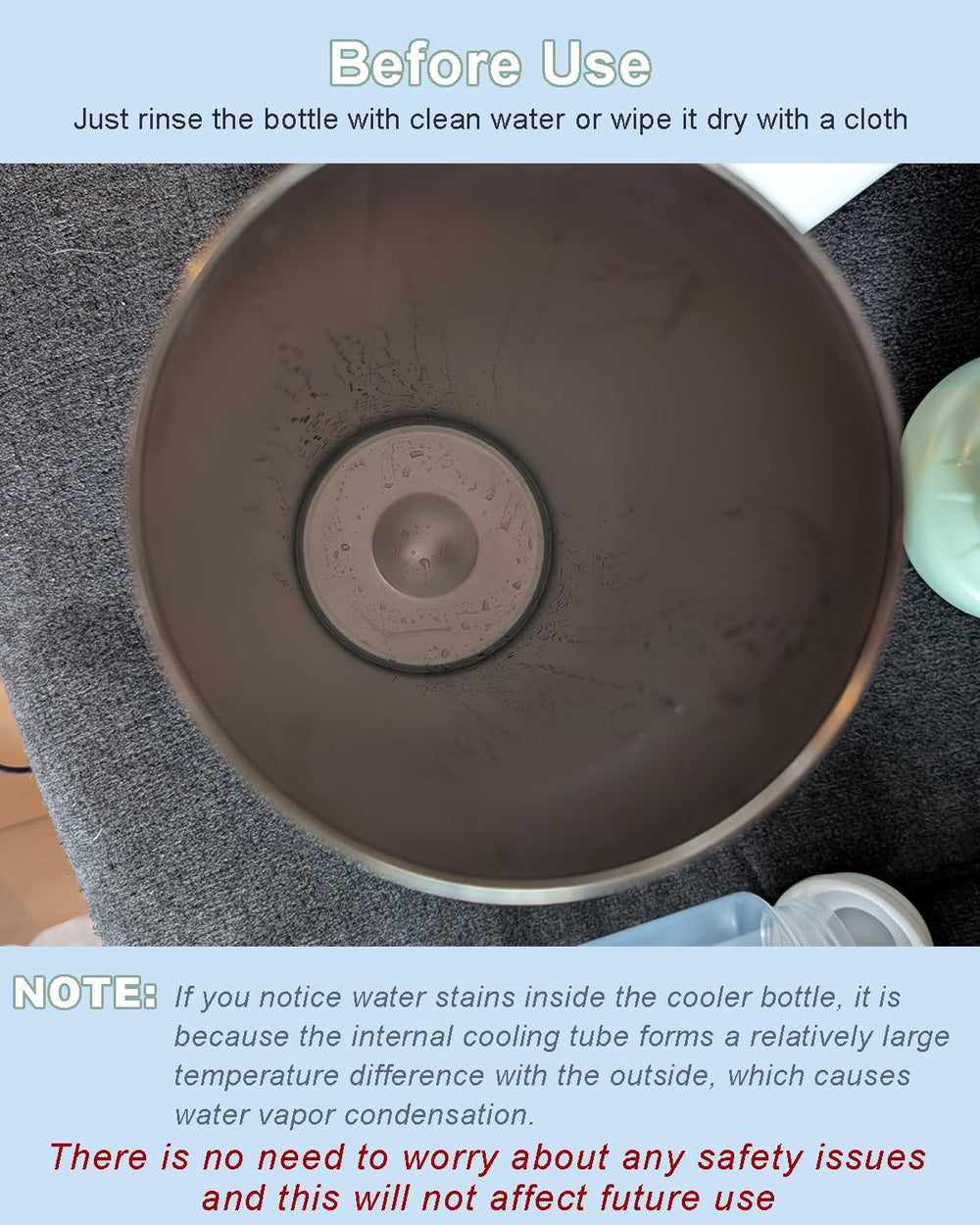 ZhiChu cooling tube pre-frozen for quick, ready-to-use cooling.