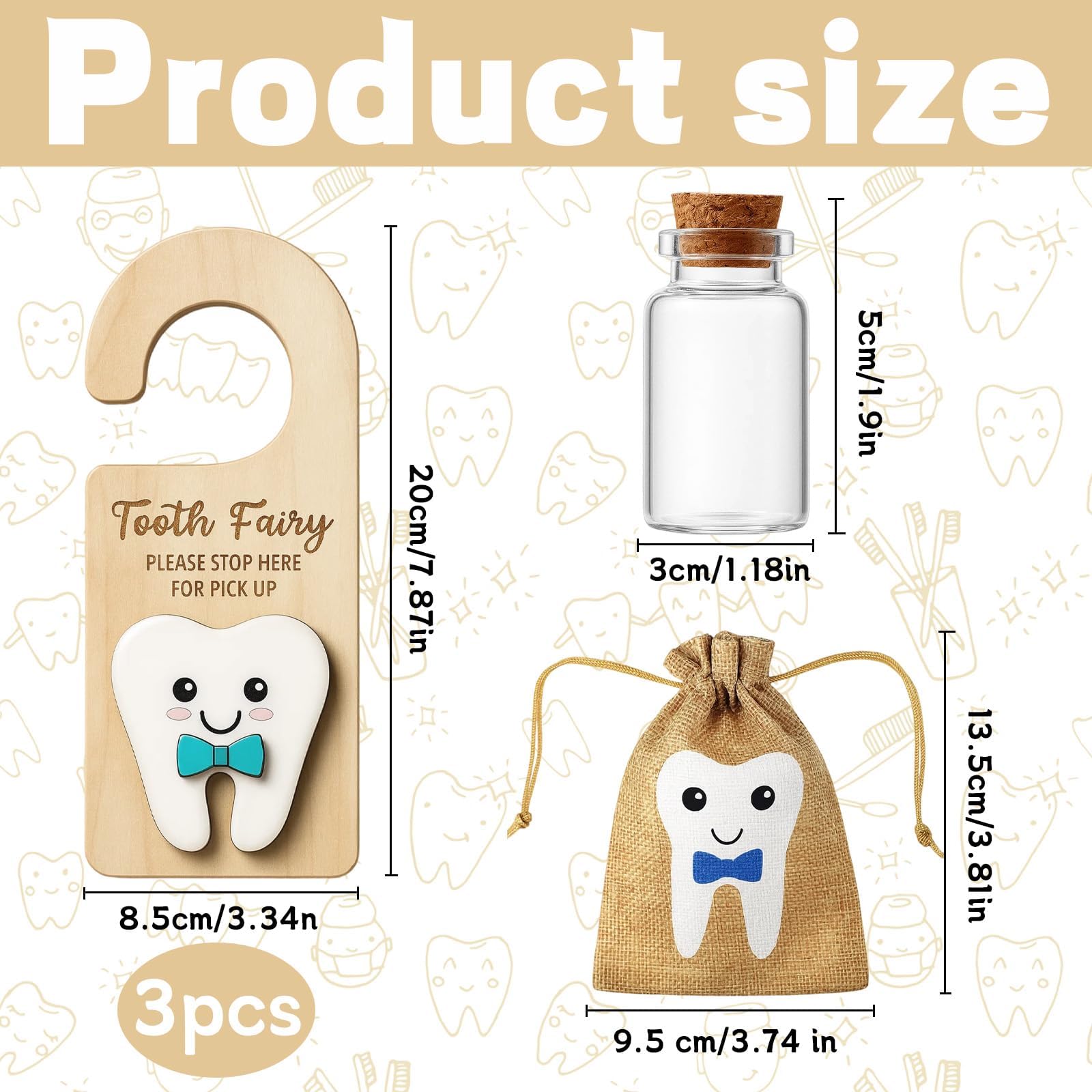 ZHLKHIOP boy-themed door hanger adds playful charm to the ritual.