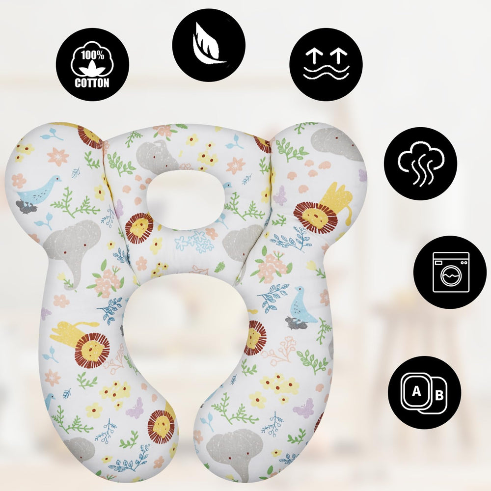ZHOMA machine-washable pillow for easy cleaning after trips.