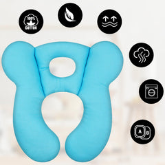ZHOMA travel pillow is machine washable for easy cleaning after trips.