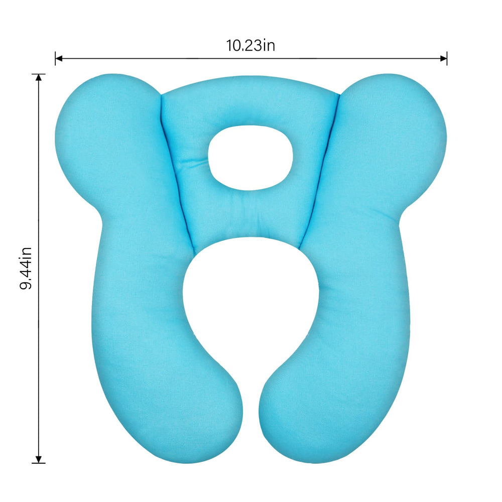 ZHOMA soft cotton cover delivers skin-friendly, breathable feel for naps.