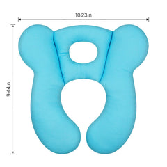 ZHOMA soft cotton cover delivers skin-friendly, breathable feel for naps.