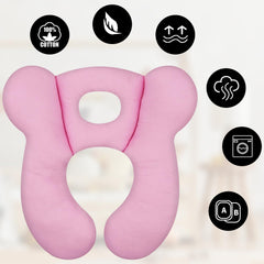 ZHOMA pillow is car seat friendly, lightweight, and easy to carry.
