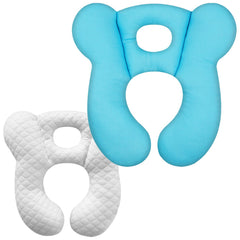 ZHOMA baby travel pillow with U-shape offers comfort during car travel.