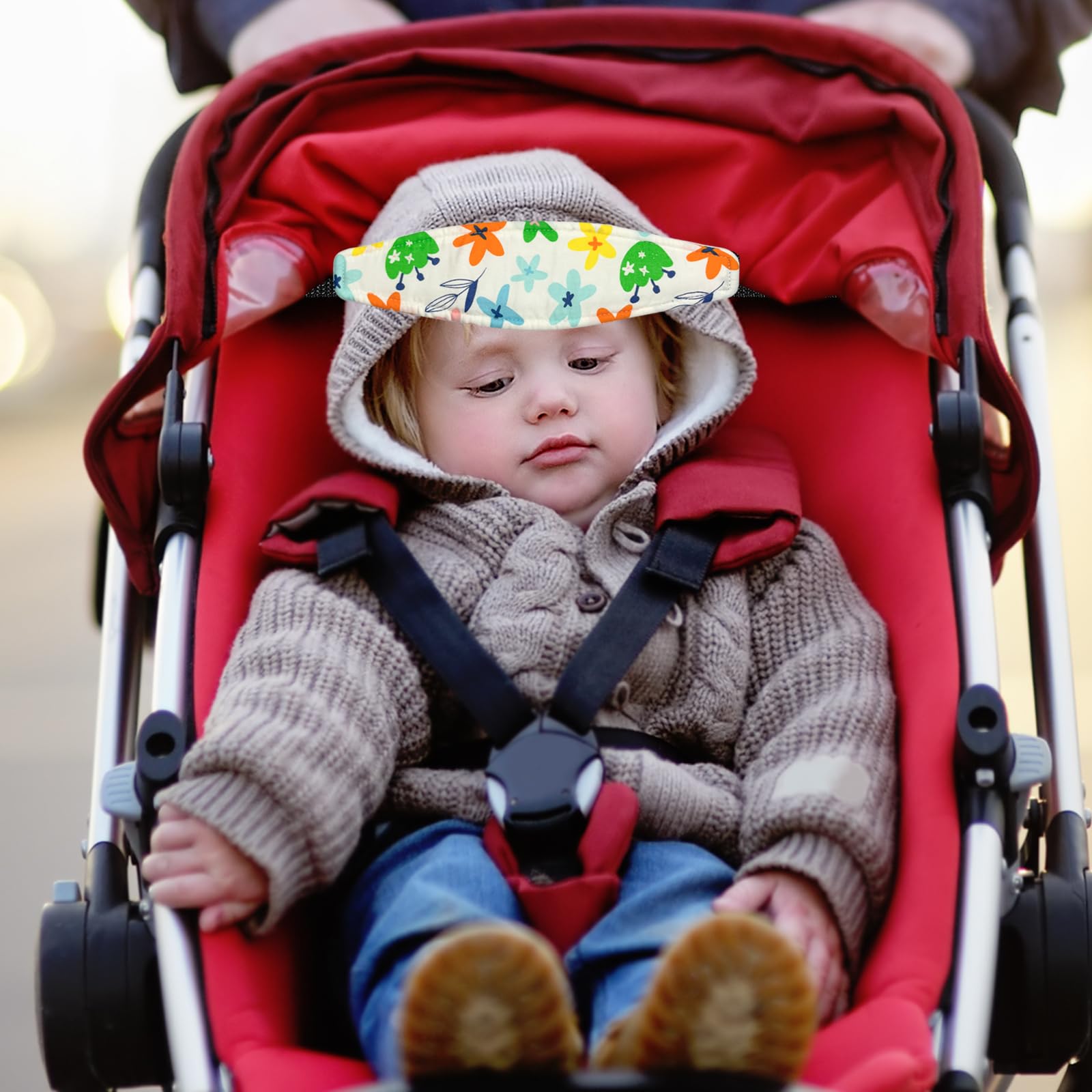 ZHOMA compact, travel-friendly head rest for on-the-go families