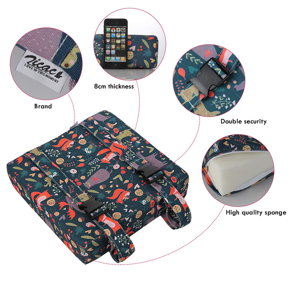 Zicac adjustable belt view, fits chairs from 20 to 30 inches.
