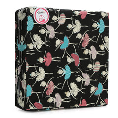 Zicac cushion side view highlights slim travel-friendly profile.