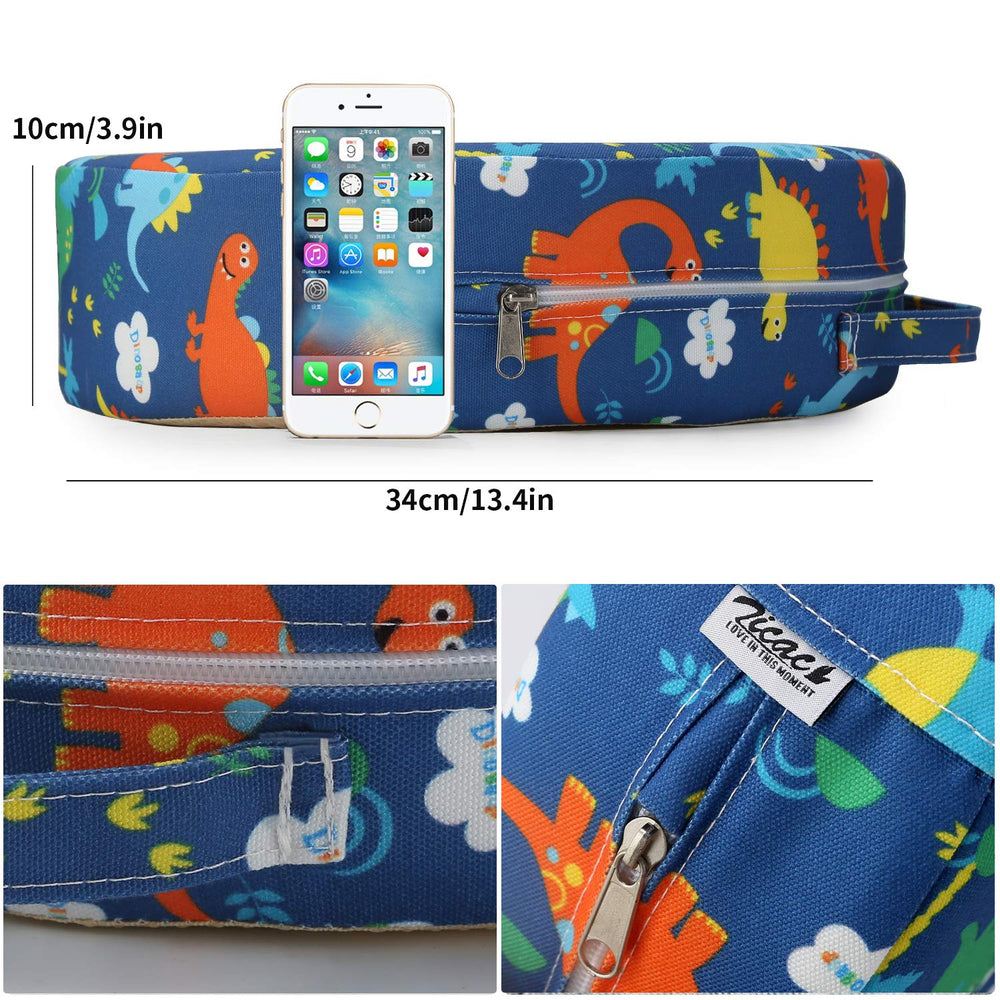 Zicac seat cushion with detachable cover for quick cleanup after meals.