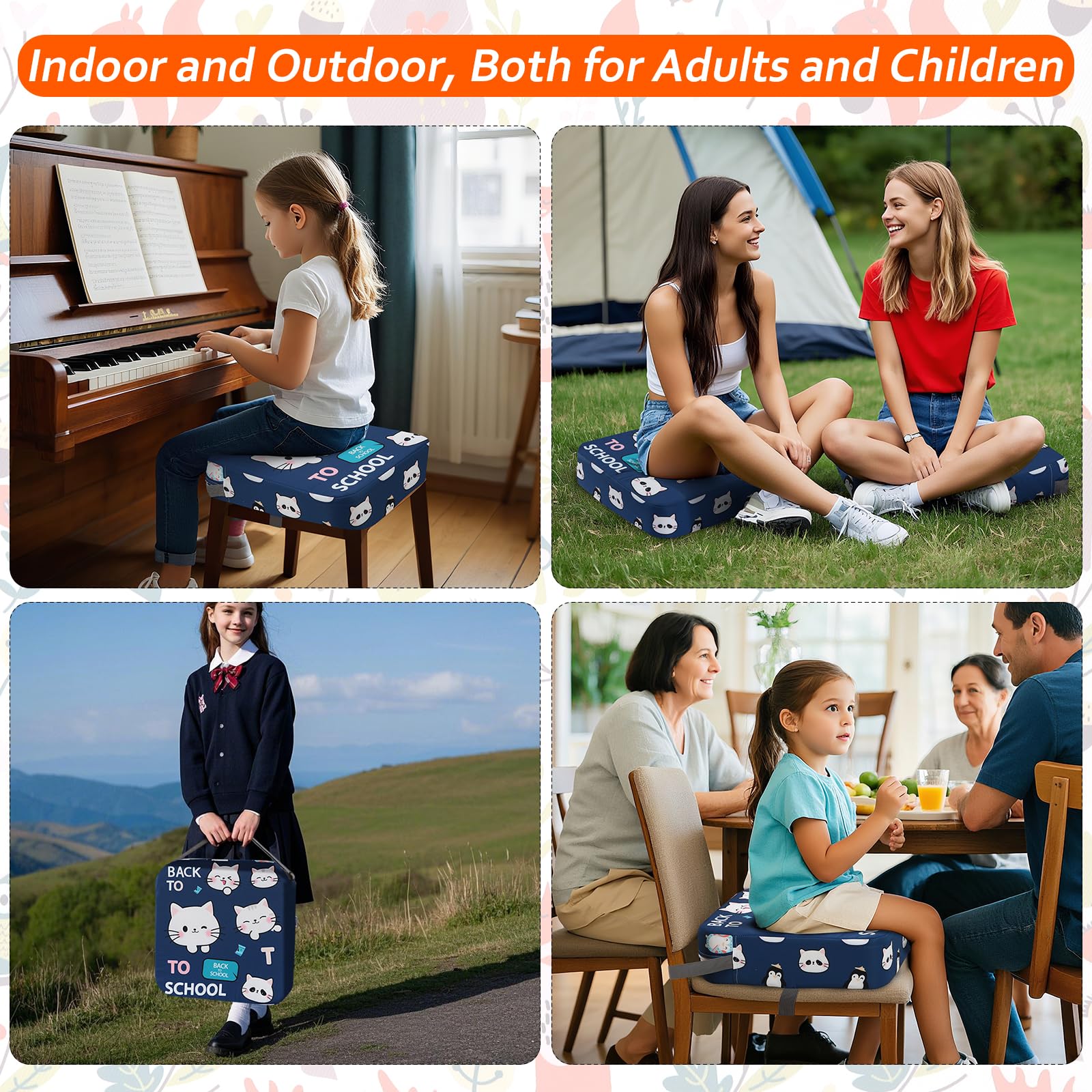 Zicac cushion lightweight and travel-friendly for on-the-go use.