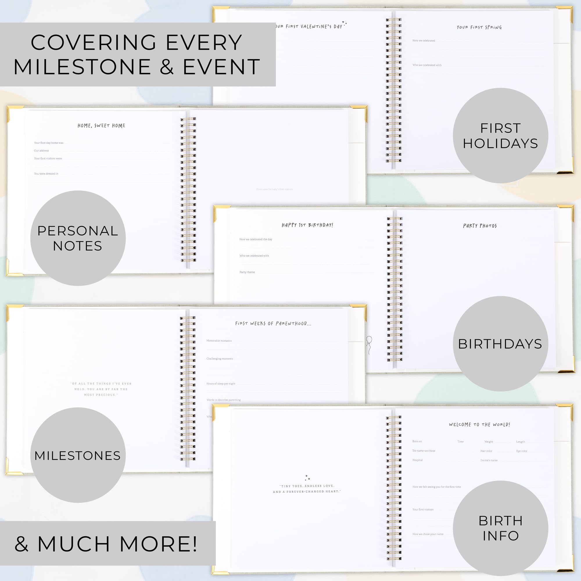 ZICOTO first-year progress page helps document milestones beautifully.