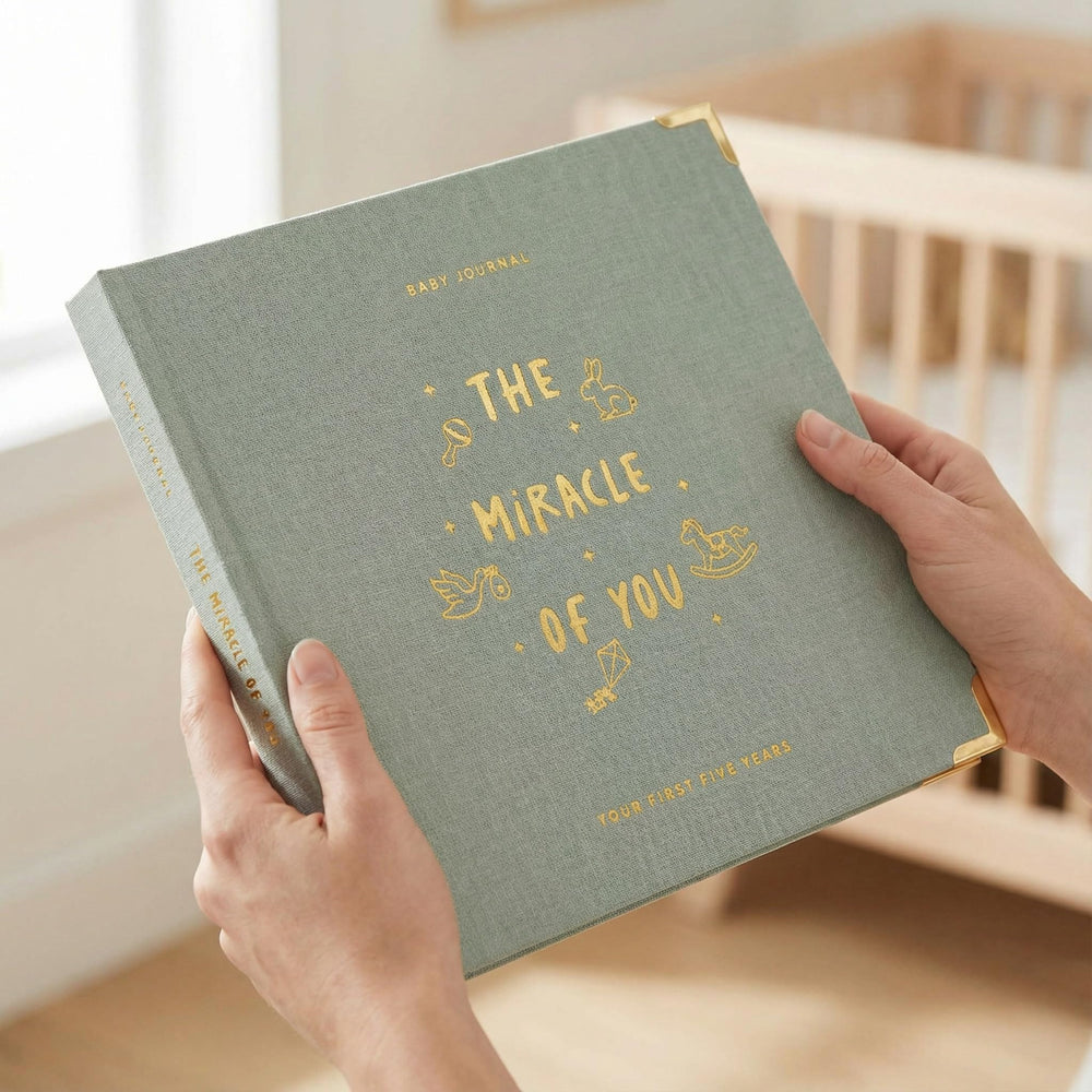 ZICOTO baby memory book inside pages invite storytelling and lasting memories.