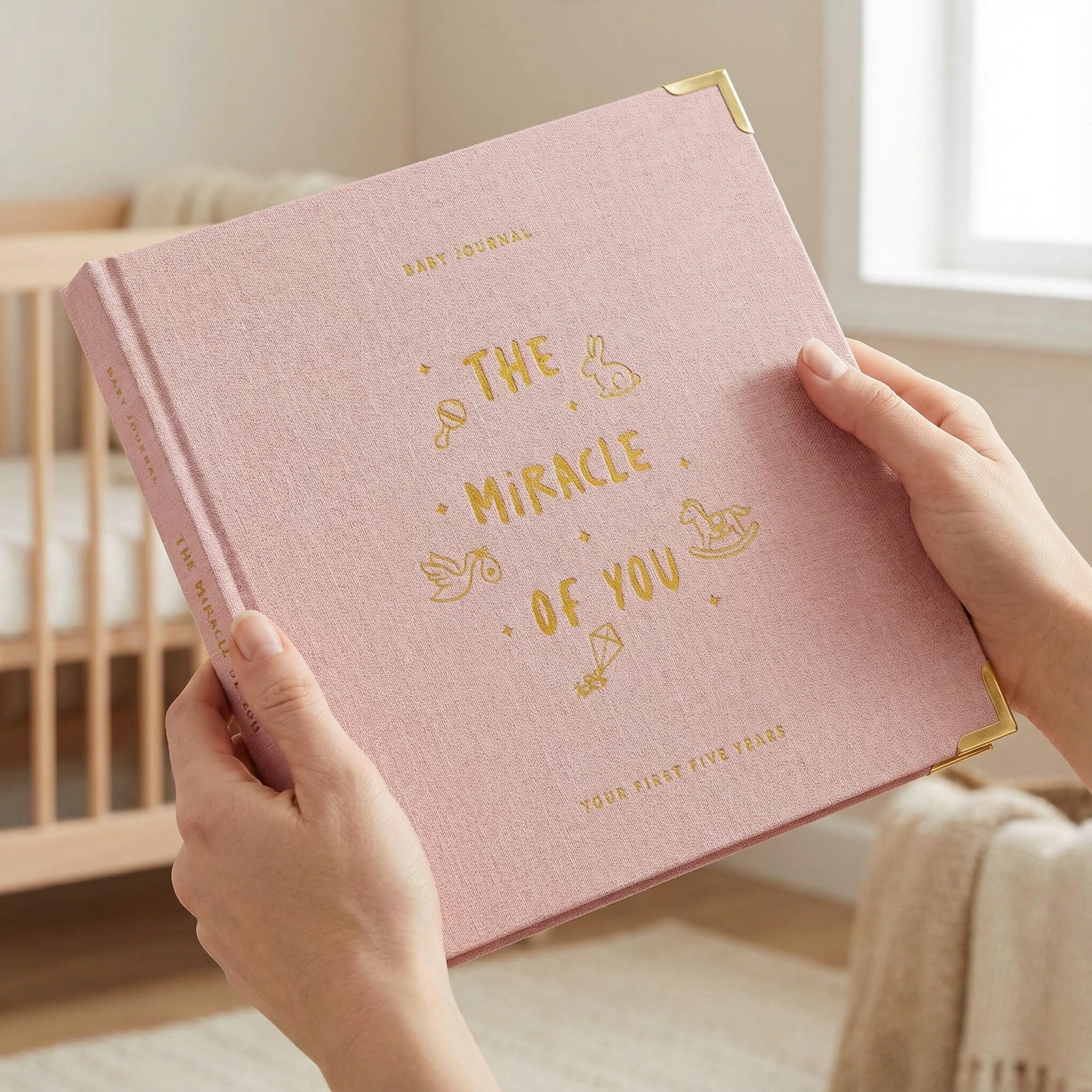 ZICOTO memory book ultrasound pictures page, preserves precious pre-birth moments.
