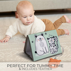 ZICOTO silicone teether for safe mouthing during play.