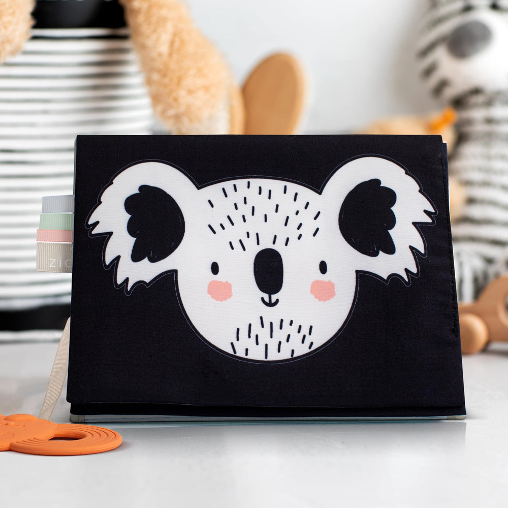 ZICOTO compact 7-5x5-9 inch book fits in a diaper bag.