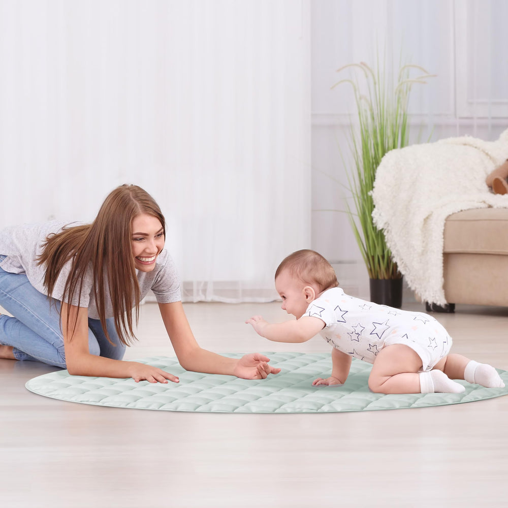 ZICOTO cute baby on mat ready for new moves and milestones