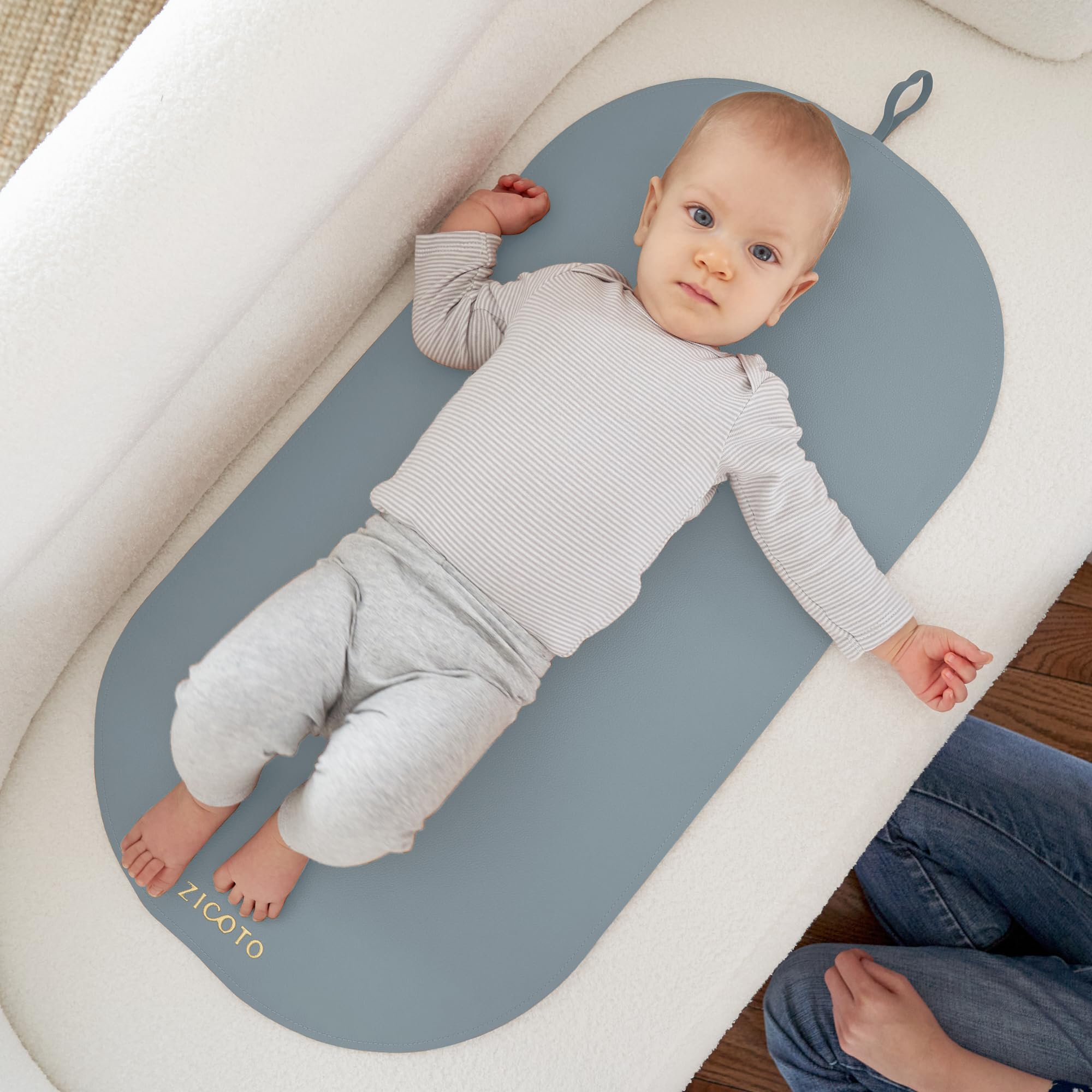 ZICOTO hygienic on-the-go solution, waterproof design resists spills while traveling.