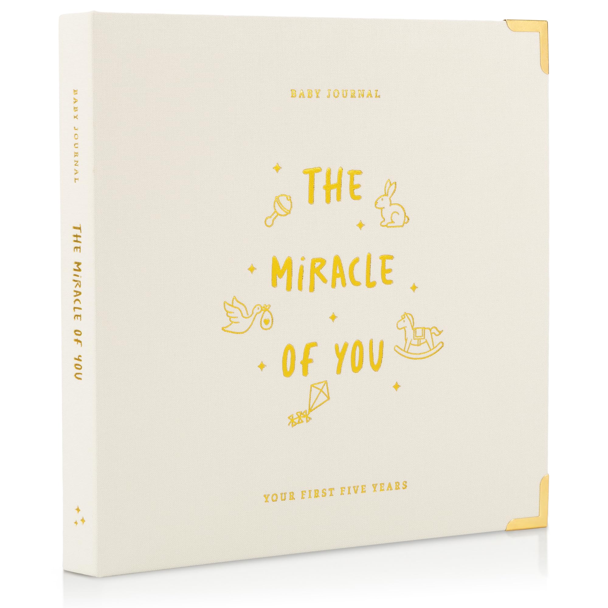 ZICOTO keepsake memory book cover in a durable linen finish.
