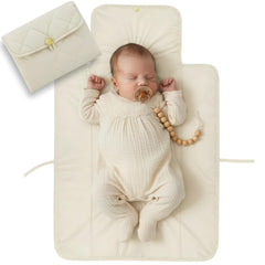 ZICOTO portable changing pad folded compactly for quick diaper changes
