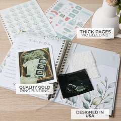 ZICOTO 8-tab system for calendar, registry, birth plan and more in the journal
