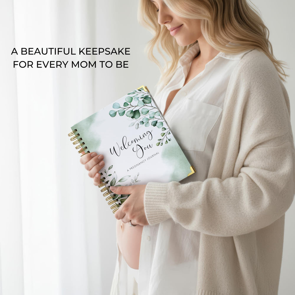 ZICOTO back pocket for keepsakes and notes in the journal