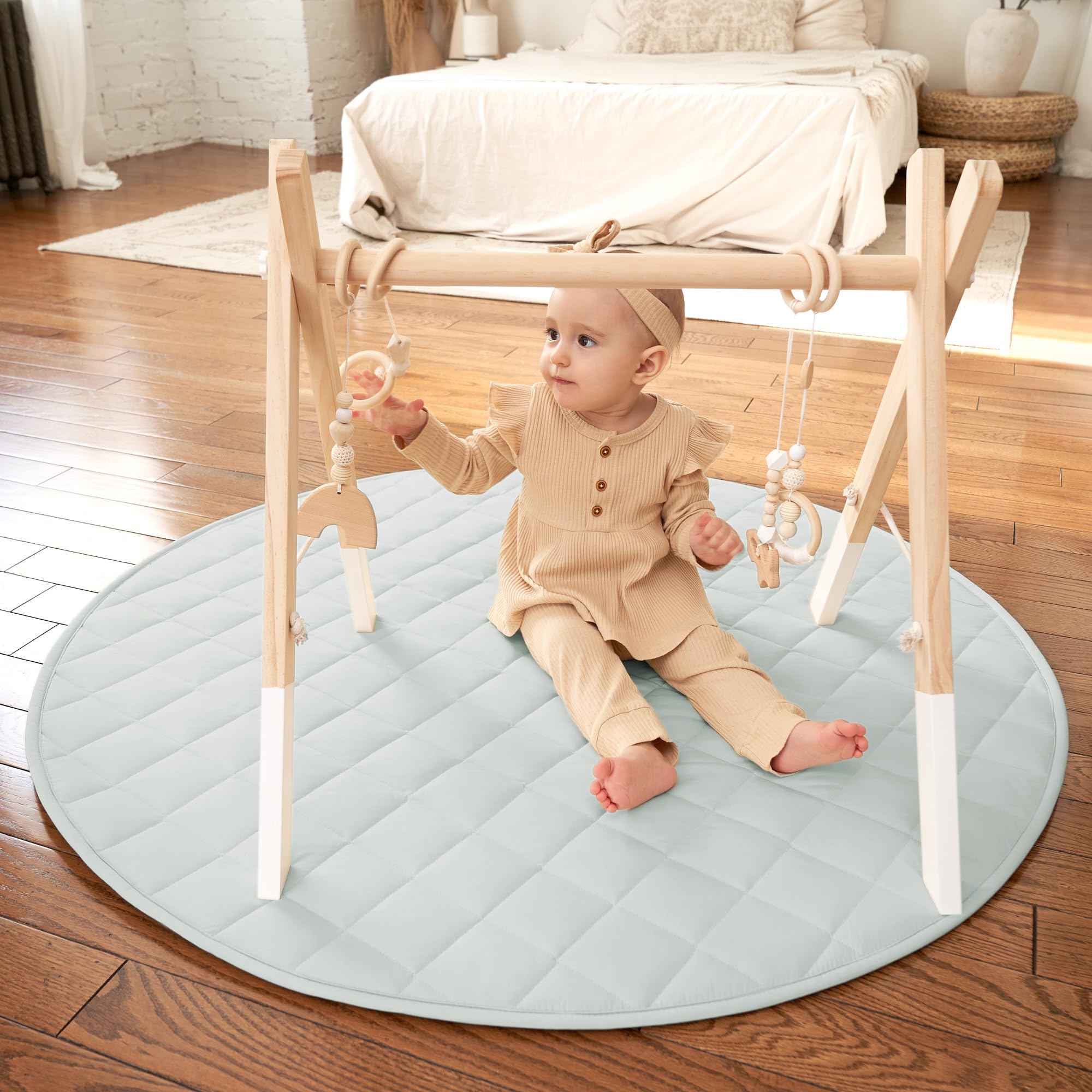 ZICOTO safe cotton padding supports active exploration and safe play