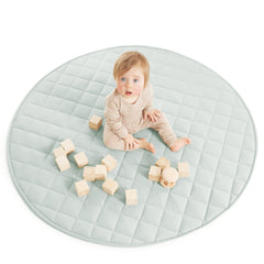 ZICOTO stylish baby play mat close-up cotton texture for soft, safe play