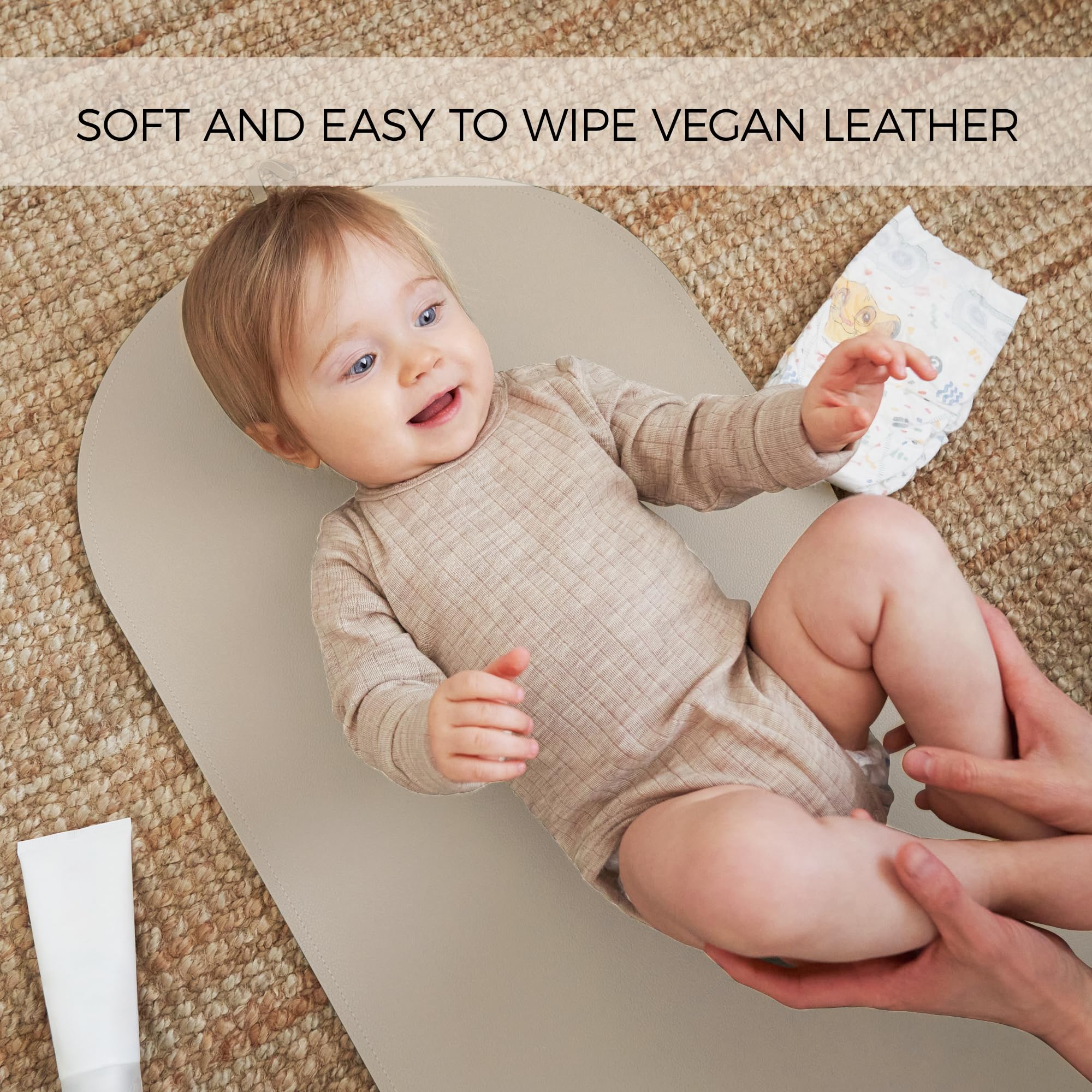 ZICOTO wipeable baby changing mat—quick clean-up after messes on outings.