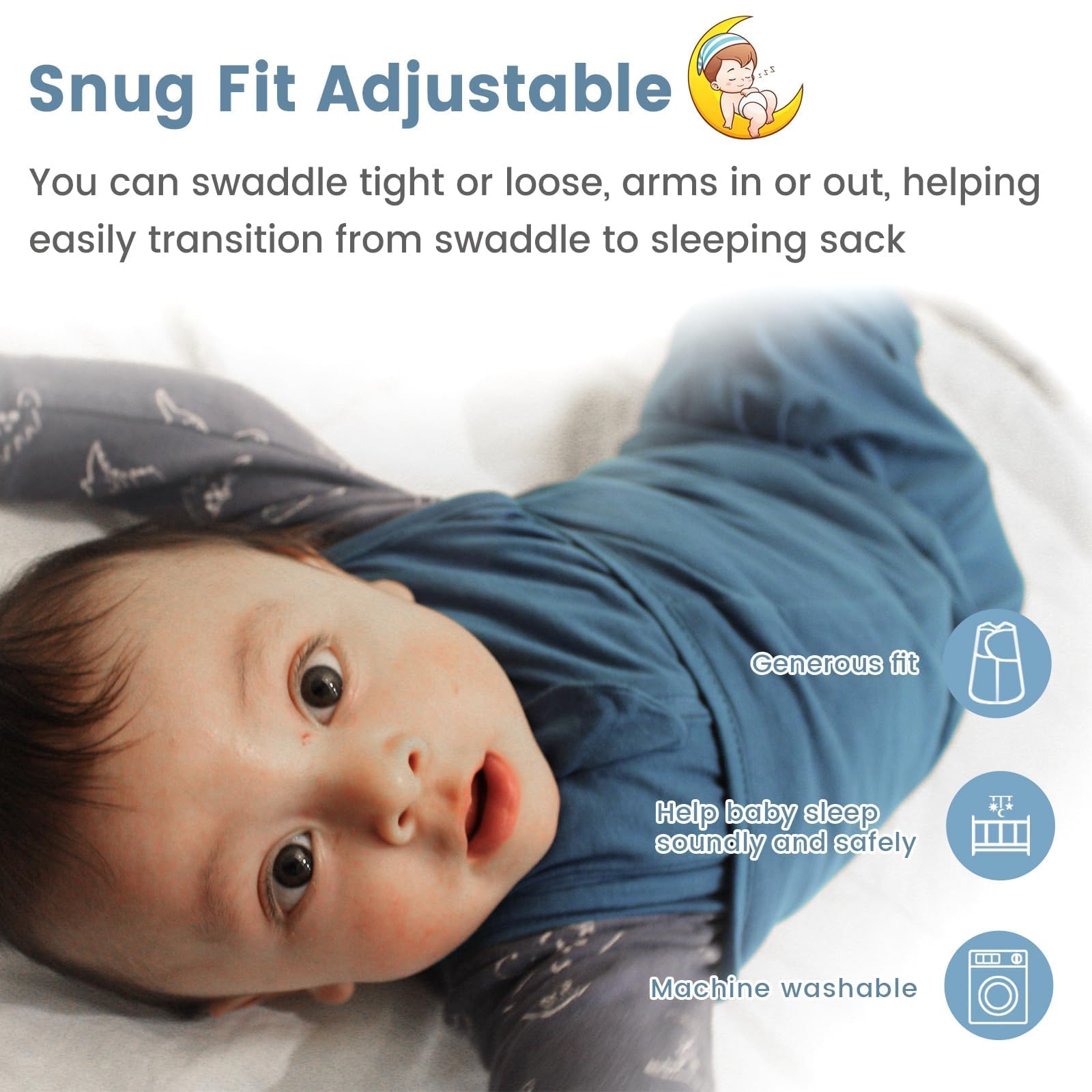 ZIGJOY A-shaped design provides room for growing legs and movement.