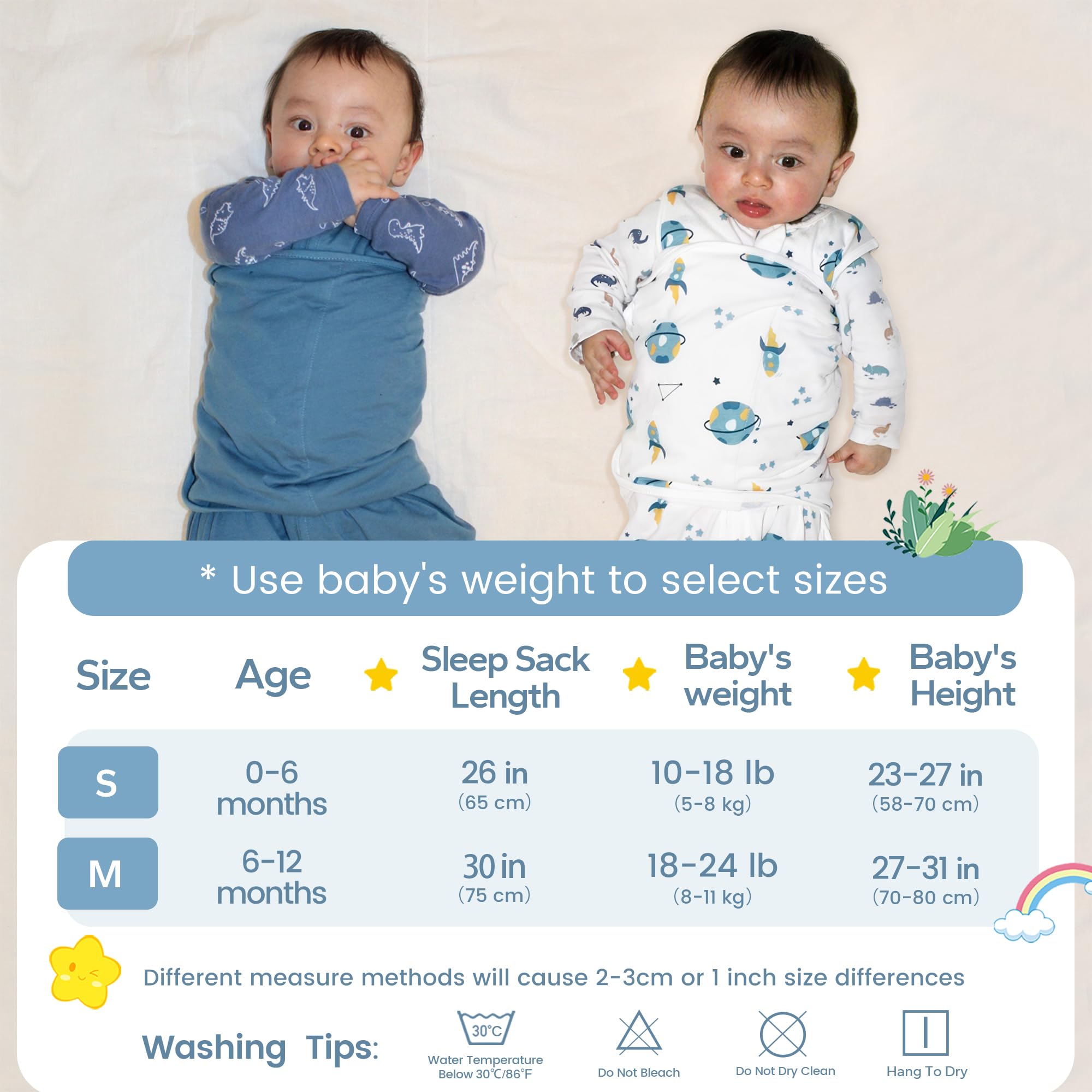 ZIGJOY A-shaped design provides room for leg movement and growth.