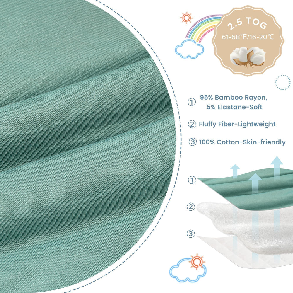 ZIGJOY arm-room design shark-fin swaddle supports self-soothing