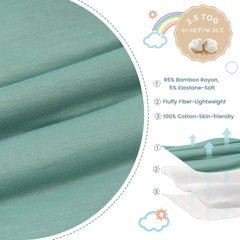 ZIGJOY arm-room design shark-fin swaddle supports self-soothing
