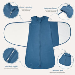 ZIGJOY Swaddle Arms-Up: encourages self-soothing with hands near the face.